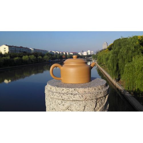  Yixing Teapot yixing Teapot Handmade Noble Tea Pot,Nature Yellow Clay,150cc