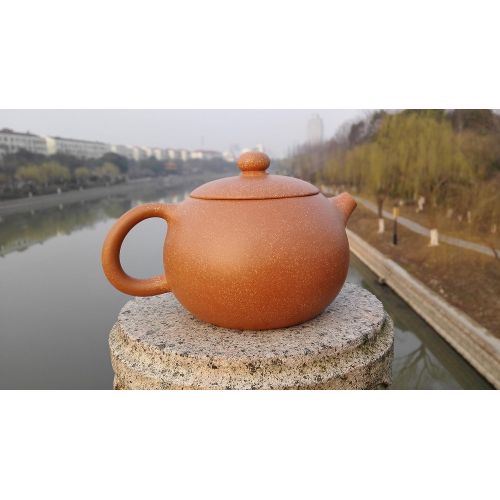  Yixing Teapot Mr Gao Jian Handmade yellow beauty Tea Pot,Nature Clay,300cc