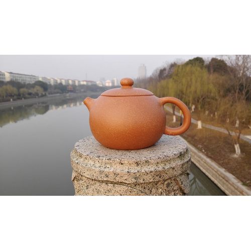  Yixing Teapot Mr Gao Jian Handmade yellow beauty Tea Pot,Nature Clay,300cc