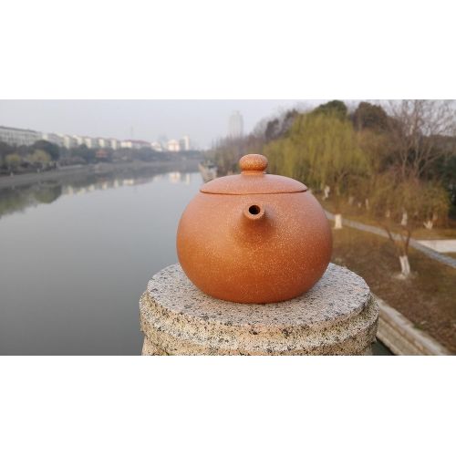  Yixing Teapot Mr Gao Jian Handmade yellow beauty Tea Pot,Nature Clay,300cc