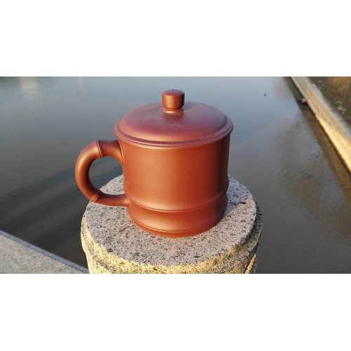  Yixing Teapot yixing Teapot Handmade Lao Tzu Tea Cup,Nature Red Clay,300cc