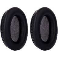 [아마존베스트]Yizhet 1 pair of replacement ear pads ear cushions pads compatible with Kingston HyperX Cloud II gaming headphones (black).