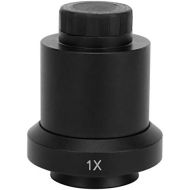 [아마존베스트]Ymiko 1 x industrial microscope camera C interface adapter C-mount lens adapter for trinocular microscope.