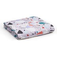 [아마존핫딜][아마존 핫딜] YnM Weighted Blanket (5 lbs for Kids, 36x48 ) | 2.0 Cool Heavy Blanket | 100% Cotton Material with Glass Beads