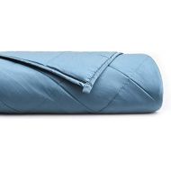 [아마존베스트]YnM Kids Bamboo Weighted Blanket  100% Natural Bamboo Viscose Oeko-Tex Certified Material with Premium Glass Beads (Blue Grey, 41x60 7lbs), Suit for One Person(~60lb) Use on Twin