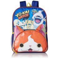 Yo-Kai Watch Boys 3D Ears Front Pocket 16 Inch Backpack, Blue