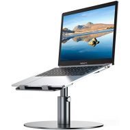[아마존베스트]Adjustable Laptop Stand, YoFeW Aluminum Laptop Riser, Multi-Angle Height Adjustable 360°Rotation Notebook Stand Desktop Holder Compatible with Mac MacBook Pro Air, Lenovo, Dell XPS