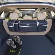 YoGi Prime Car Organizer Trunk Organizers for SUV Hanging SUV Trunk Organizer Will Provides You The Most Cargo Storage Space Possible, SUV Accessories Your Vehicle Must Have Free Y