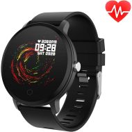 [아마존베스트]YoYoFit Smart Fitness Watch with Heart Rate Monitor, Waterproof Fitness Activity Tracker Step Counter with Music Player Control, Customized Face Look GPS Pedometer Watch for Women