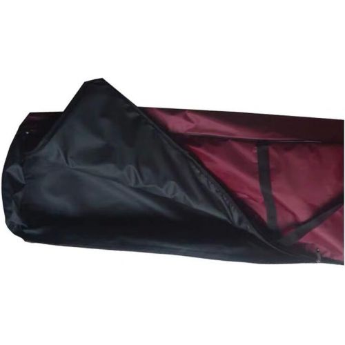  Yobeyi Professional Thick Double-Layer Plus Velvet Guzheng Bag Dust-Proof Waterproof Kite Bag 163 Guzheng Universal Bag (Red wine)