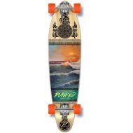 Yocaher Punked Bamboo Longboard Skateboard Freestyle 40