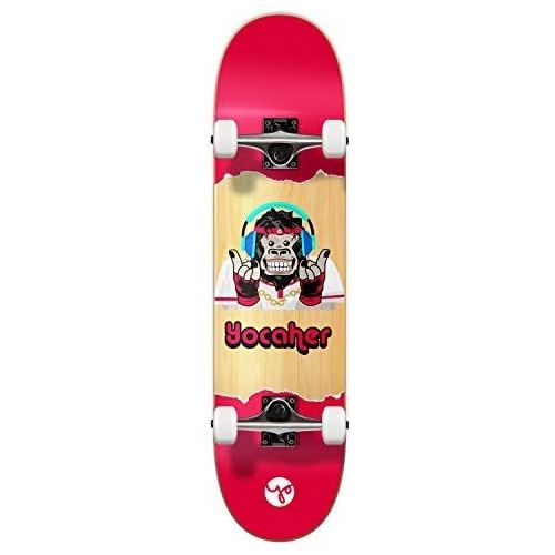  Yocaher Chimp Series Complete Decks Skateboards Available in Standard Skateboards & Mini Cruiser (Complete - 7.75 inch - Hear)