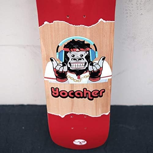  Yocaher Chimp Series Complete Decks Skateboards Available in Standard Skateboards & Mini Cruiser (Complete - 7.75 inch - Hear)