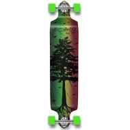 Yocaher in The Pines Rasta Longboard Complete Skateboard - Available in All Shapes