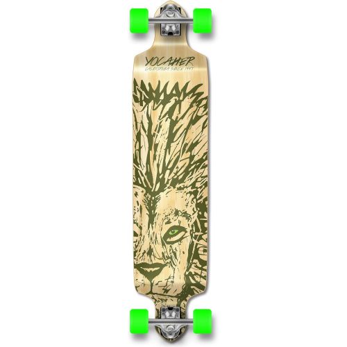  Yocaher Spirit Lion Longboard Complete Skateboard Cruiser - Available in All Shapes (Drop Down)