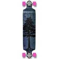 Yocaher in The Pines Blue Longboard Complete Skateboard - Available in All Shapes
