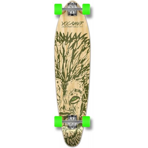  Yocaher Spirit Lion Longboard Complete Skateboard Cruiser - Available in All Shapes