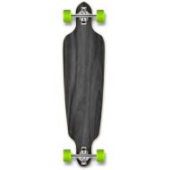 Yocaher Blank and Checker Complete Drop Through Skateboards Longboard w/Black Widow Premium 80A Grip Tape Aluminum Truck ABEC7 Bearing 70mm Skateboard Wheels