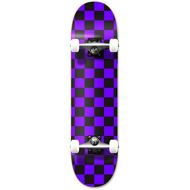 Yocaher Pro Skateboards Blank, Checker, Camo Professional Complete Skateboard 7.75 w/ 7Ply Maple Deck, Aluminum Alloy Truck, ABEC-7 Bearing, 54mm Skateboard Wheels, Concave Cruiser