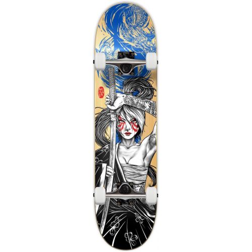  Yocaher Anime Series Complete 7.75 Pro Skateboards, Canadian Maple Skateboard Double Kick Deck, Standard Skateboard for Kids, Adult, Man, Woman, Beginners or Professional Skaters