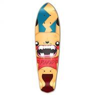 Yocaher Punked Skateboards Longboard Deck - Micro Cruiser Deck Pika