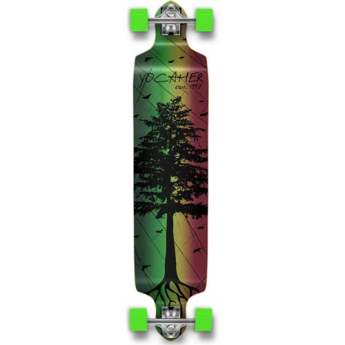  Yocaher Drop Down Pro Longboard Complete Cruiser Downhill Freestyle Freeride Skateboard