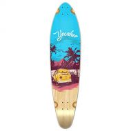 Yocaher VW Vibe Beach Series Skateboard Longboard Kicktail Deck Only ? Blue