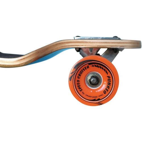  Yocaher Spirit Wolf Longboard Complete Skateboard Cruiser - Available in All Shapes