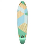 Yocaher Geometric Series Skateboard Longboard Kicktail Deck Only ? Geometric Green