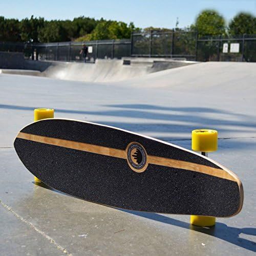  Yocaher in The Pines Natural Longboard Complete Skateboard - Available in All Shapes