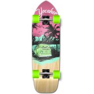 Yocaher Old School Vintage Pro Complete 33 Longboard Cruiser Freeride Skateboard and Decks