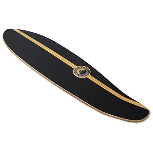  Yocaher in The Pines Rasta Longboard Complete Skateboard - Available in All Shapes