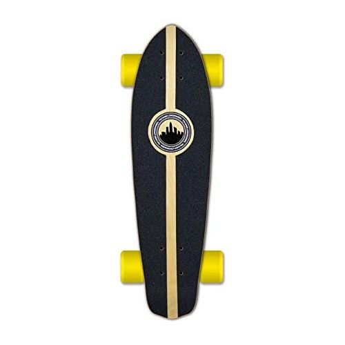  Yocaher Candy Series (Sweet) Complete Micro Cruiser Skateboards Longboard w/Black Widow Premium 80A Grip Tape Aluminum Truck ABEC7 Bearing 62mm Skateboard Wheels