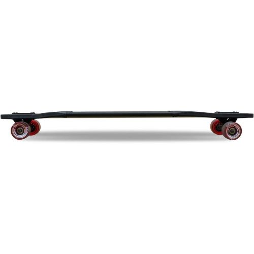  Yocaher Aluminum Gold or Black Skateboards Longboard Drop Through Deck ONLY or Complete Long Board, for Boys, Girls, Kids, Teens and Adults and for Beginners to Professionals