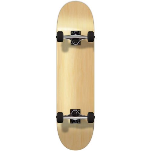  Pro Yocaher Blank Complete Skateboard - Natural Woods