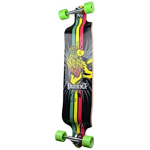  Yocaher Professional Speed Drop Down Complete Longboard Skateboard