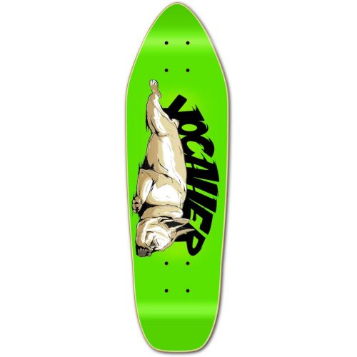  Yocaher Mini Cruiser Graphic Longboard Skateboard 27“ x 8 Deck - Lazy French Bulldog