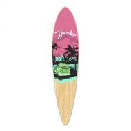 Yocaher VW Vibe Beach Series Skateboard Longboard Pintail Deck Only ? Pink