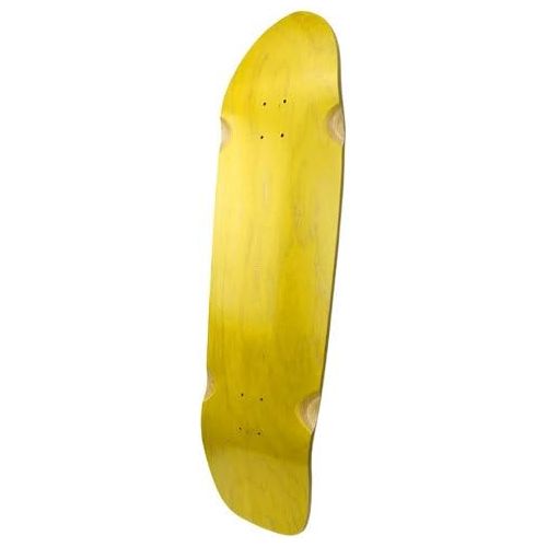  Yocaher Blank Longboard Deck Old School Board 33 X 10 Skateboard (Yellow)