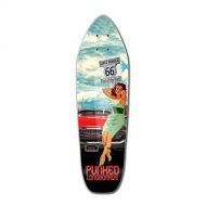 Yocaher Route 66 Series Skateboard Longboard Mini Cruiser Deck Only ? RTE 66