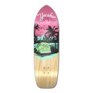 Yocaher VW Vibe Beach Series Skateboard Longboard Old School Deck Only ? Pink