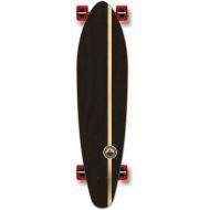 Yocaher Beach Series Complete Kicktail Skateboards Longboard Cruiser Black Widow Premium 80A Grip Tape Aluminum Truck ABEC7 Bearing 70mm Skateboard Wheels