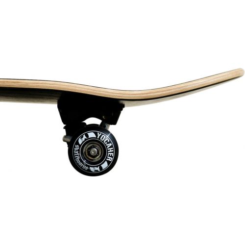  Pro Yocaher Blank Complete Skateboard - Natural Woods