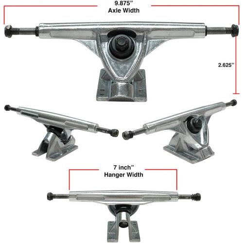  Yocaher Kicktail concave Pro Longboard Complete Cruiser Freeride Skateboard and Decks