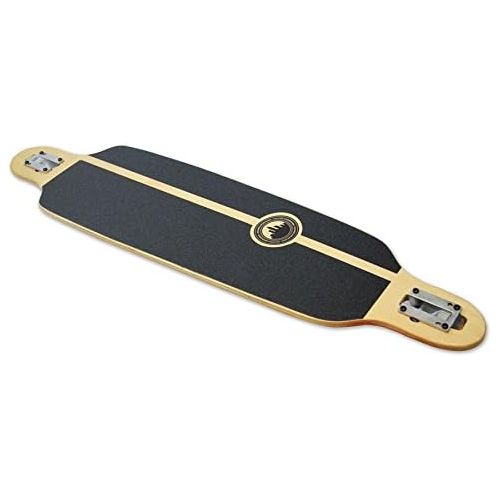  Yocaher In The Pines Rasta Longboard Complete Skateboard - available in All shapes