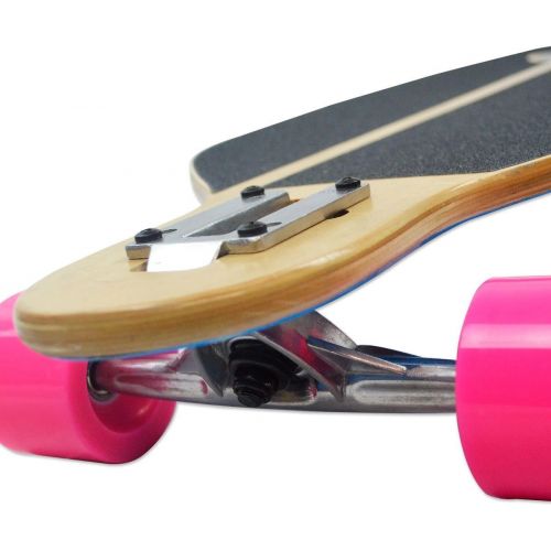  Yocaher In The Pines Rasta Longboard Complete Skateboard - available in All shapes