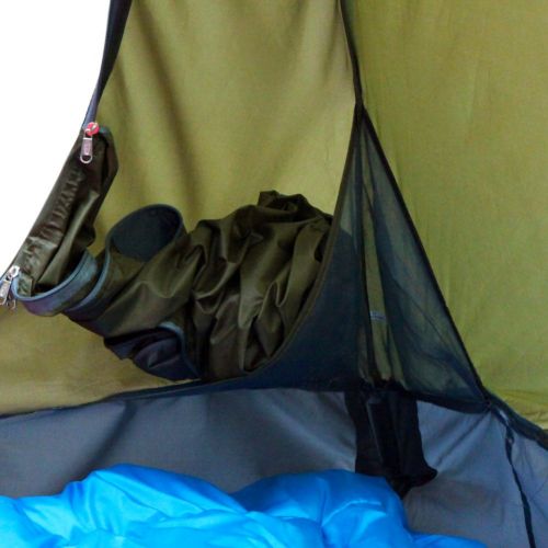  Yodo yodo Upgraded 3-Season 1,2,4 Person Waterproof Tent for Camping Backpacking,Double Layers with 2 Doors and Rainfly