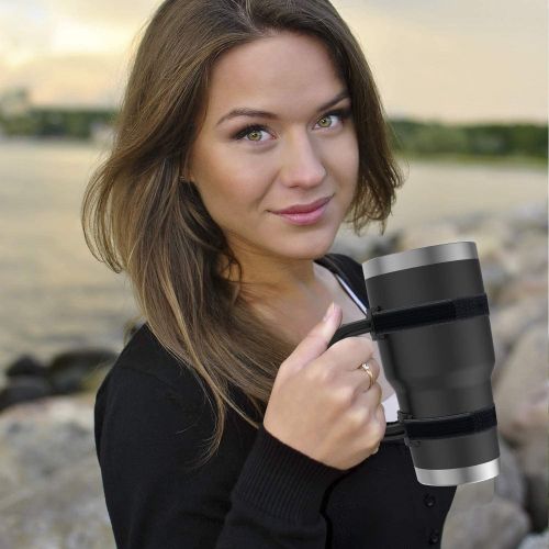  [아마존베스트]Yoelike - 5 Colors - New Upgrade Anti-Slip Adjustable Tumbler Handle Fit for 20 Oz to 40 Oz of YETI, RTIC, Ozark Trail, Travel Mug, SIC, Rambler, Travel Cup and All Brands Tumbler