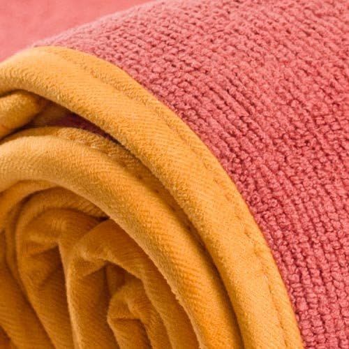  YogaRat HOT YOGA TOWEL: 100% durable, thick, super-absorbent microfiber. Offered in multiple mat-length sizes (26x72, 25 x 72 or 24 x 68) to lay on top of your yoga mat, for better