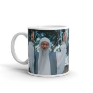 /YogaYamWorld Rajneesh Mug, Coffee mug, Osho, Bhagwan, Osho Eyes, gift for friend, Coffee cup, Gift for her, funny mug, Vintage, Mug, Osho signature,